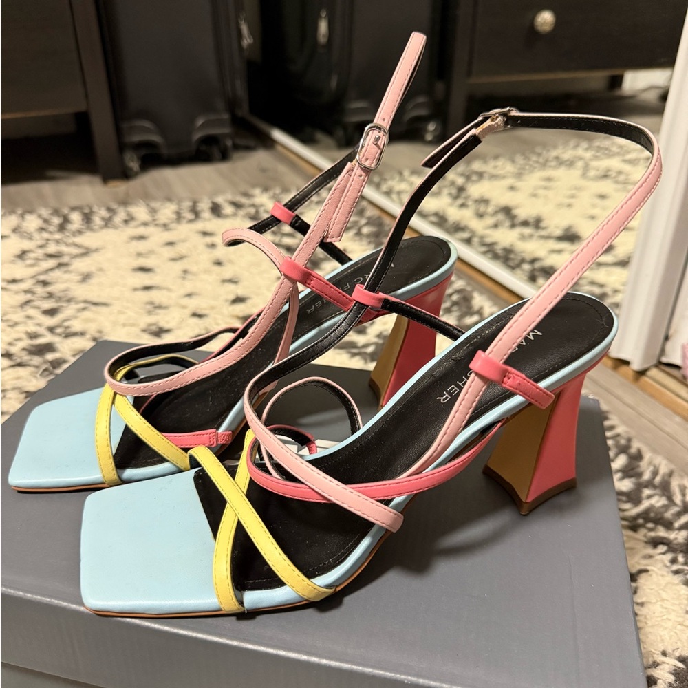 Marc Fisher Colorful Strappy Women's Heels